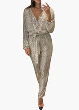 Ember - Glamorous Sequin Jumpsuit