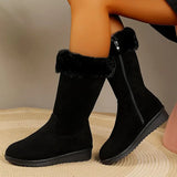 Alena - Leather Winter Boots with Arch Support