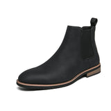 Cosmo - Chelsea Leather-Look Boots