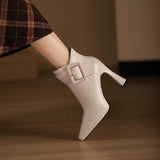 Avelle - Buckle Ankle Boots