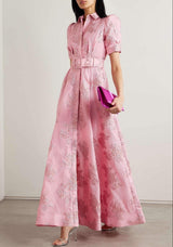 Bella - Dress with Short Puff Sleeves