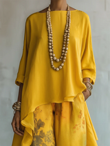Eloiza - Boho Floral Top and Pants Set