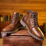 Jethro - Rugged Lace-Up Boots