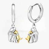 Sky - Earrings with Dog Charm