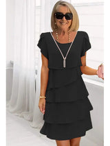 Cailey - Chiffon Layered Dress