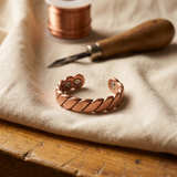 Frances - Twisted Copper Ring