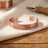 Iris - Desert Scene Copper Bracelet