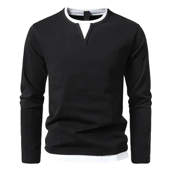 Louise – Long-Sleeve Shirt Made from High-Quality Combed Cotton