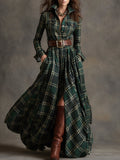 Helen - Belted Shirt Dress with Pockets