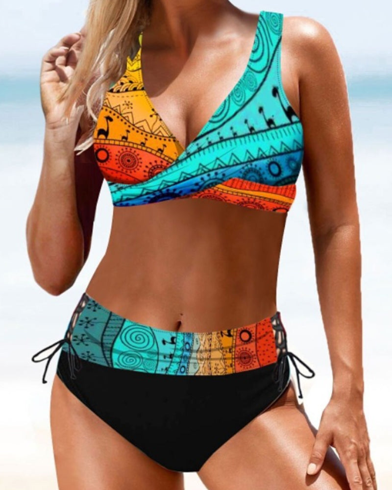 Sueshi - Vibrant Colorful Bikini
