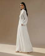 Becky - Trendy Linen Maxi Dress