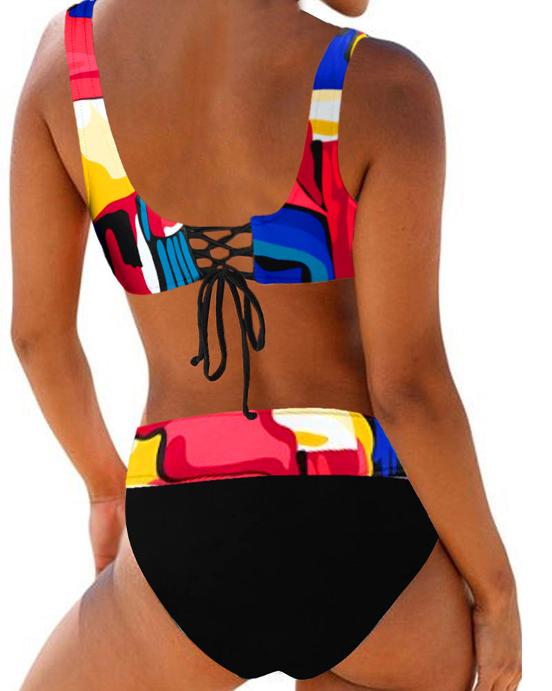 Sueshi - Vibrant Colorful Bikini