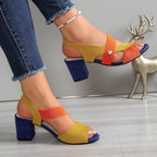Dona - Cushioned Comfort Elegant Heels