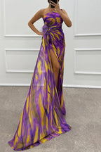 Wendy - Vibrant Draped Dress