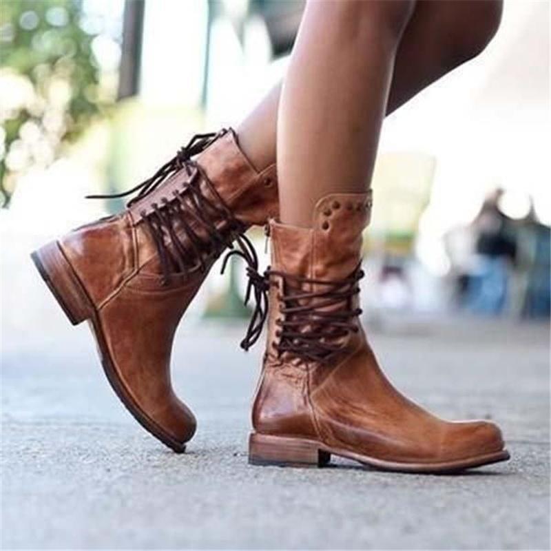 Juriz - Elegant Boots with Block Heel