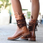Juriz - Elegant Boots with Block Heel