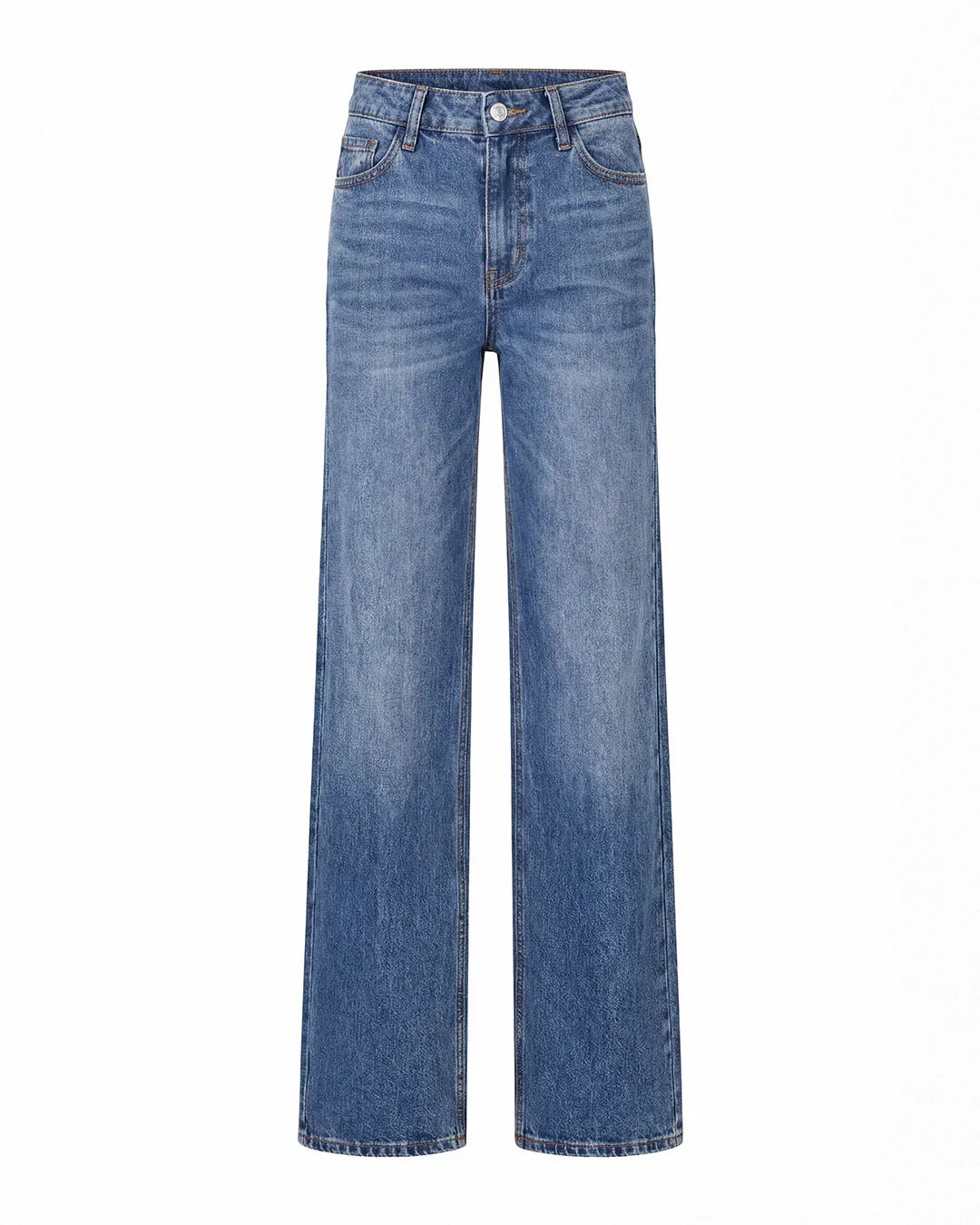 Remerie - Mid-Rise Wide Leg Jeans