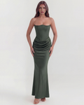 Yona - Elegant Corset Maxi Dress