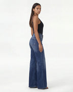 Remerie - Mid-Rise Wide Leg Jeans