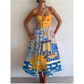 Caina - Paradise Sun Midi Dress