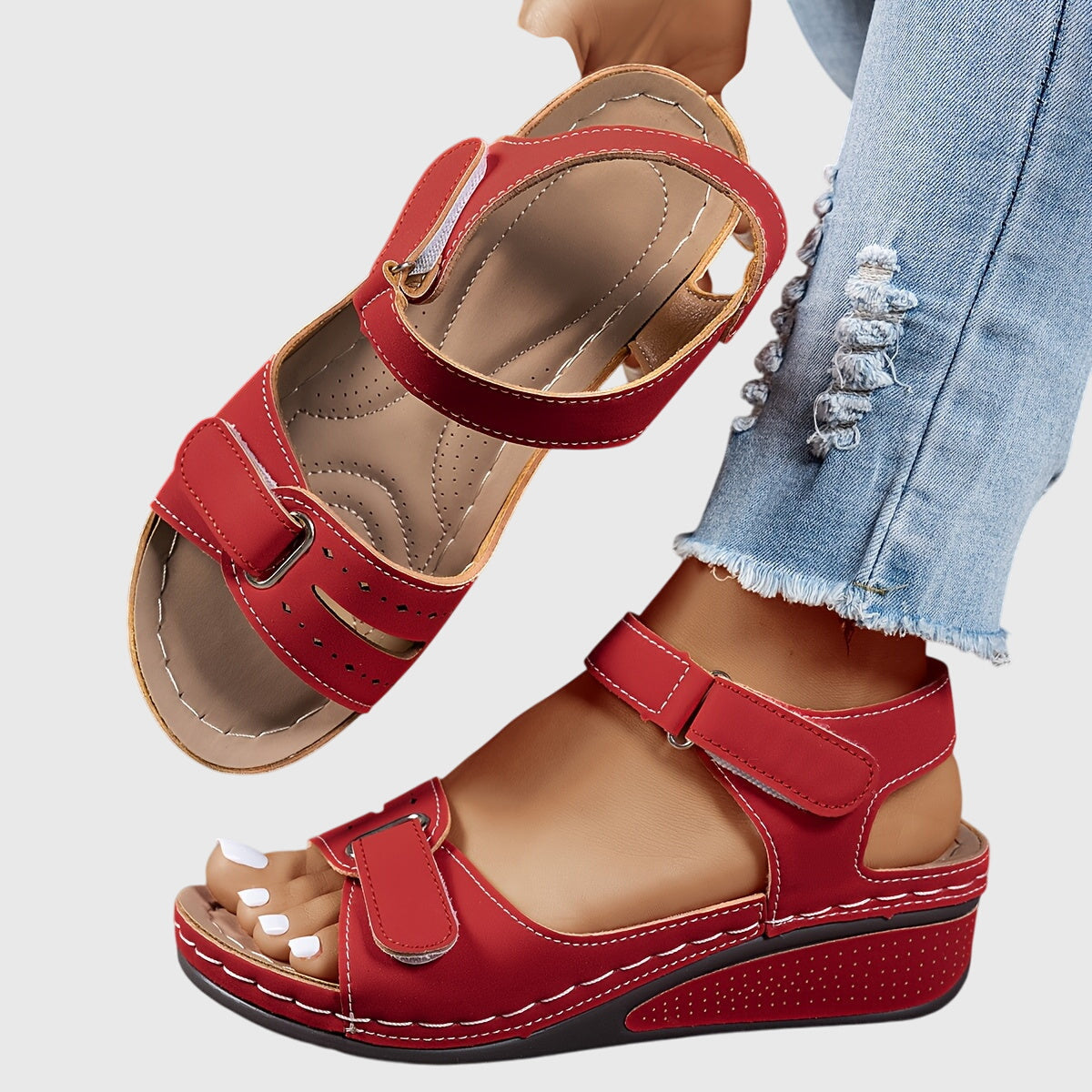 Trixia - Cushioned Comfort Sandals