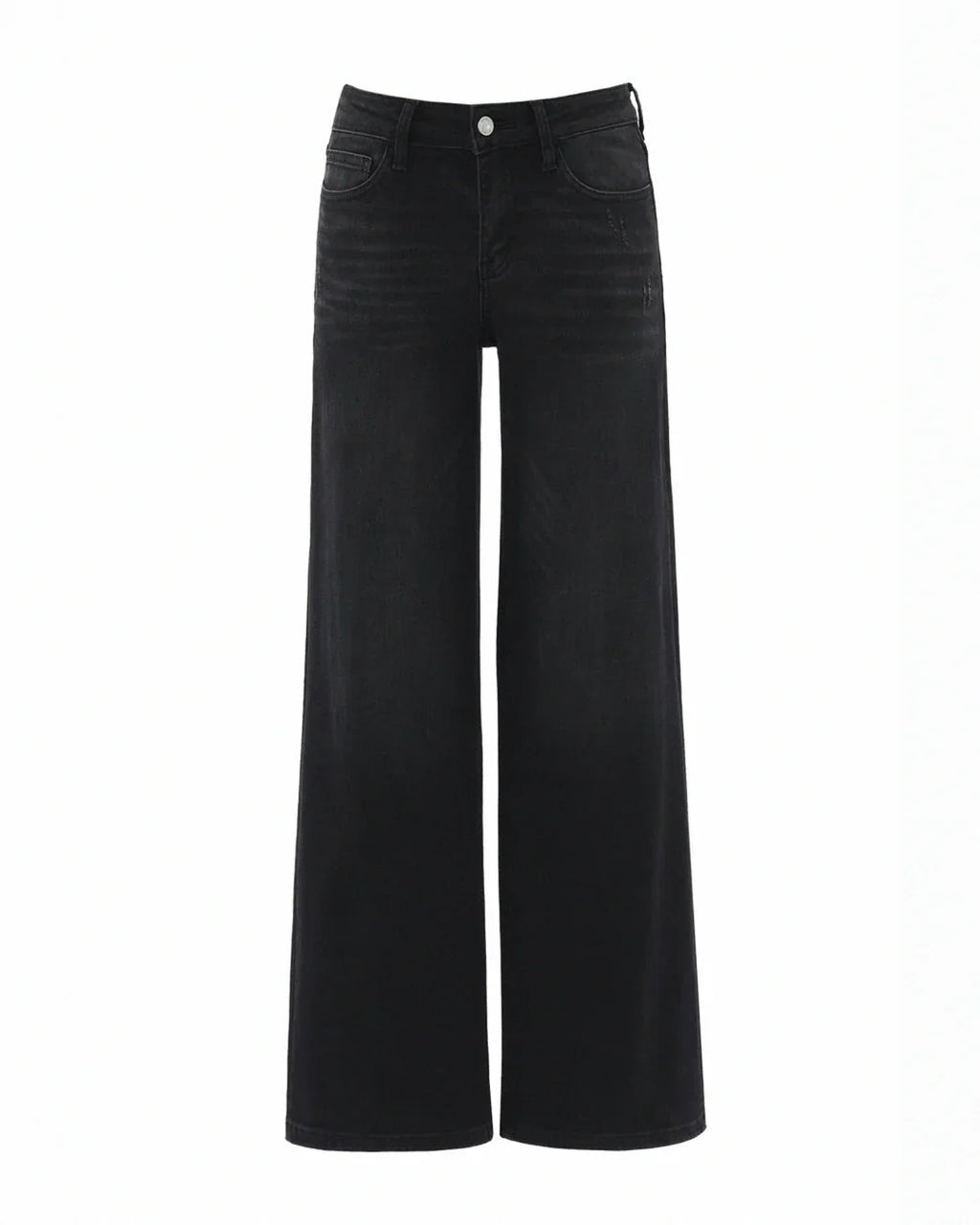 Remerie - Mid-Rise Wide Leg Jeans