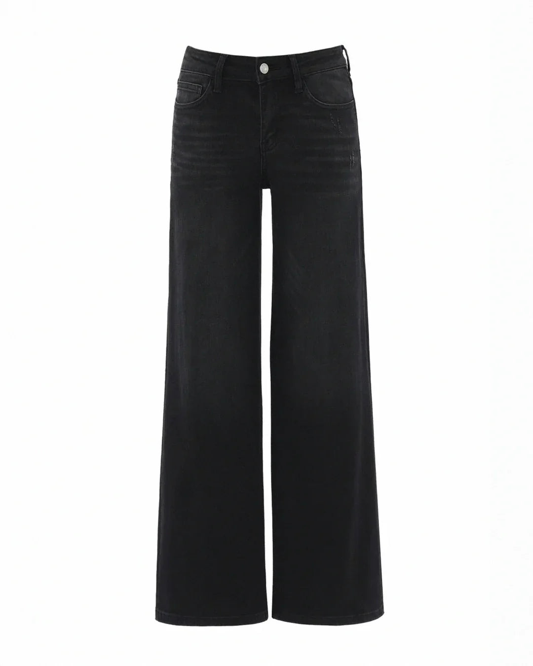 Remerie - Mid-Rise Wide Leg Jeans