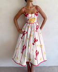 Vine - Seaside Charm Midi Dress