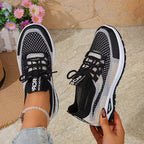 Ria - Breathable Mesh Gradient Sneakers