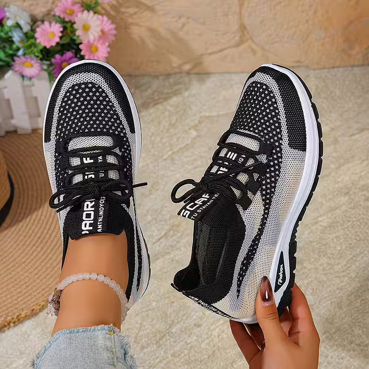 Ria - Breathable Mesh Gradient Sneakers