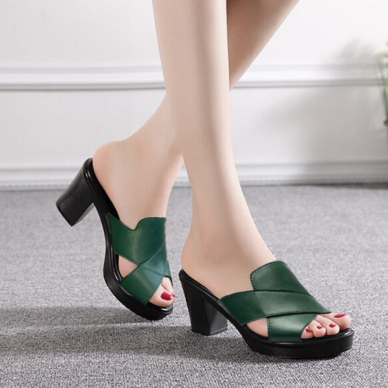 Valerie - Elegant Cushioned Comfort Sandals