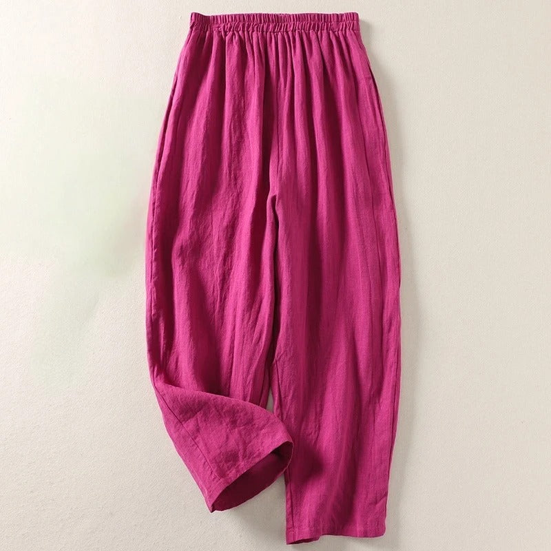 Amara - Airy Linen Pants for Everyday Ease