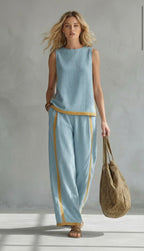 Kesya - Elegant Cotton-Linen Set