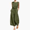 Maya - Sleeveless Casual Jumpsuit