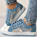 Lucienne - Floral Elegance Sneakers