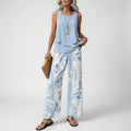 Delilah - Sky Blossom Two-Piece Set