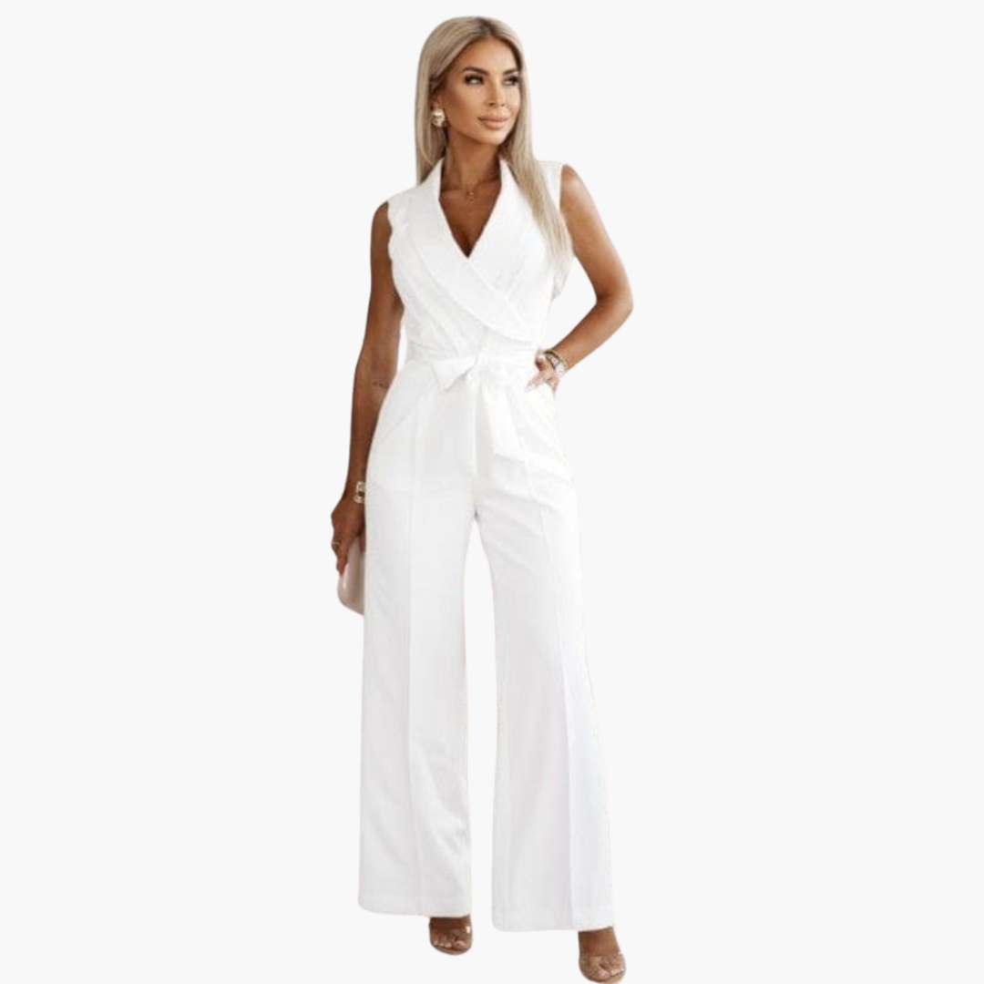 Amelia - Elegant Tailored Jumpsuit