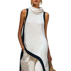 Evira - Elegant Linen Pants Set