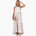 Joanna - Ruffle Breeze Maxi Dress