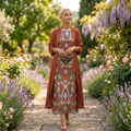 Brielle - Elegant Printed Dress