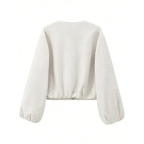 Tania – Sporty Zip-Up Pilot Jacket Coat