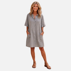 Yona - Relaxed Casual Shirt Dress