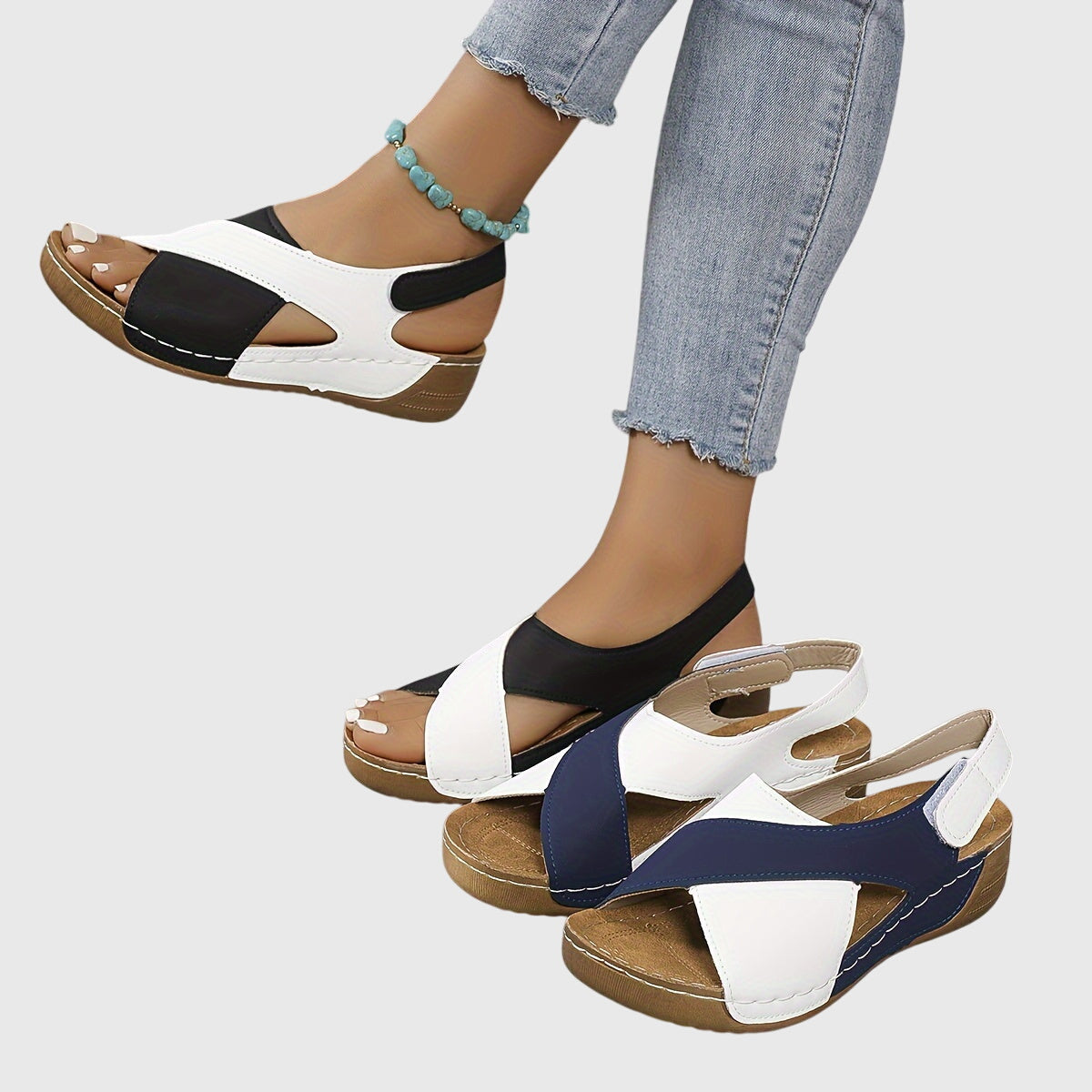 Jecka - Cushioned Comfort Sandals