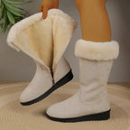 Alena - Leather Winter Boots with Arch Support