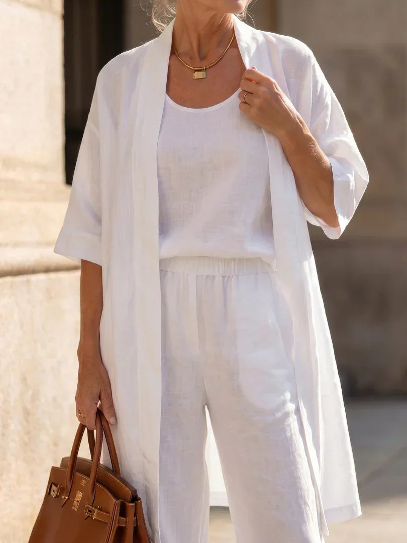Everly - Lightweight Linen Blend Set