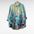 Jane - Elegant Linen Summer Blouse
