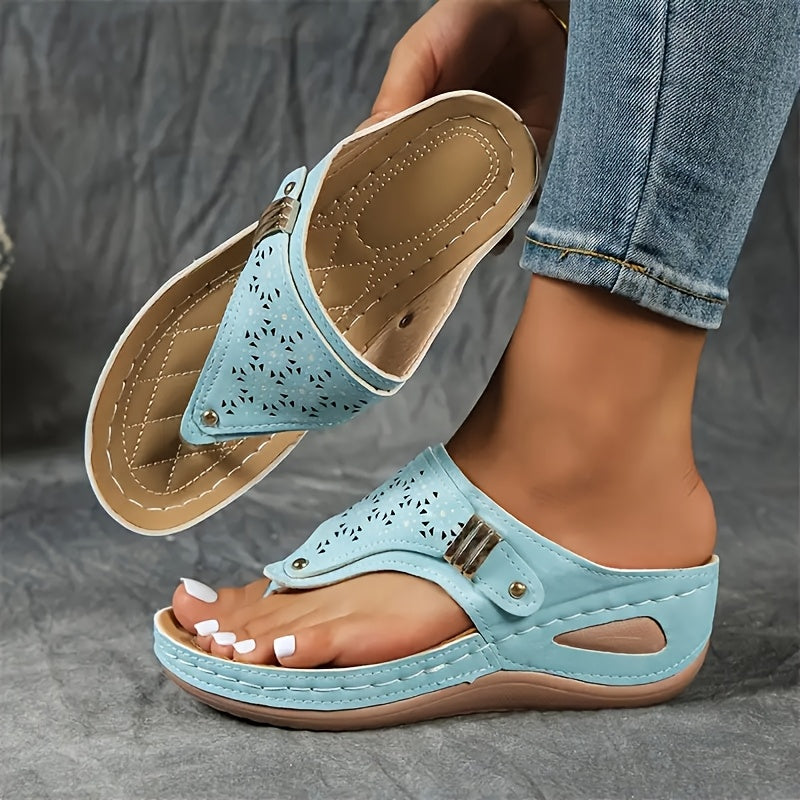Soffie - Comfort Wedge Sandals