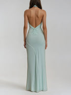 Jaiga - Halter Maxi Dress for Summer Elegance