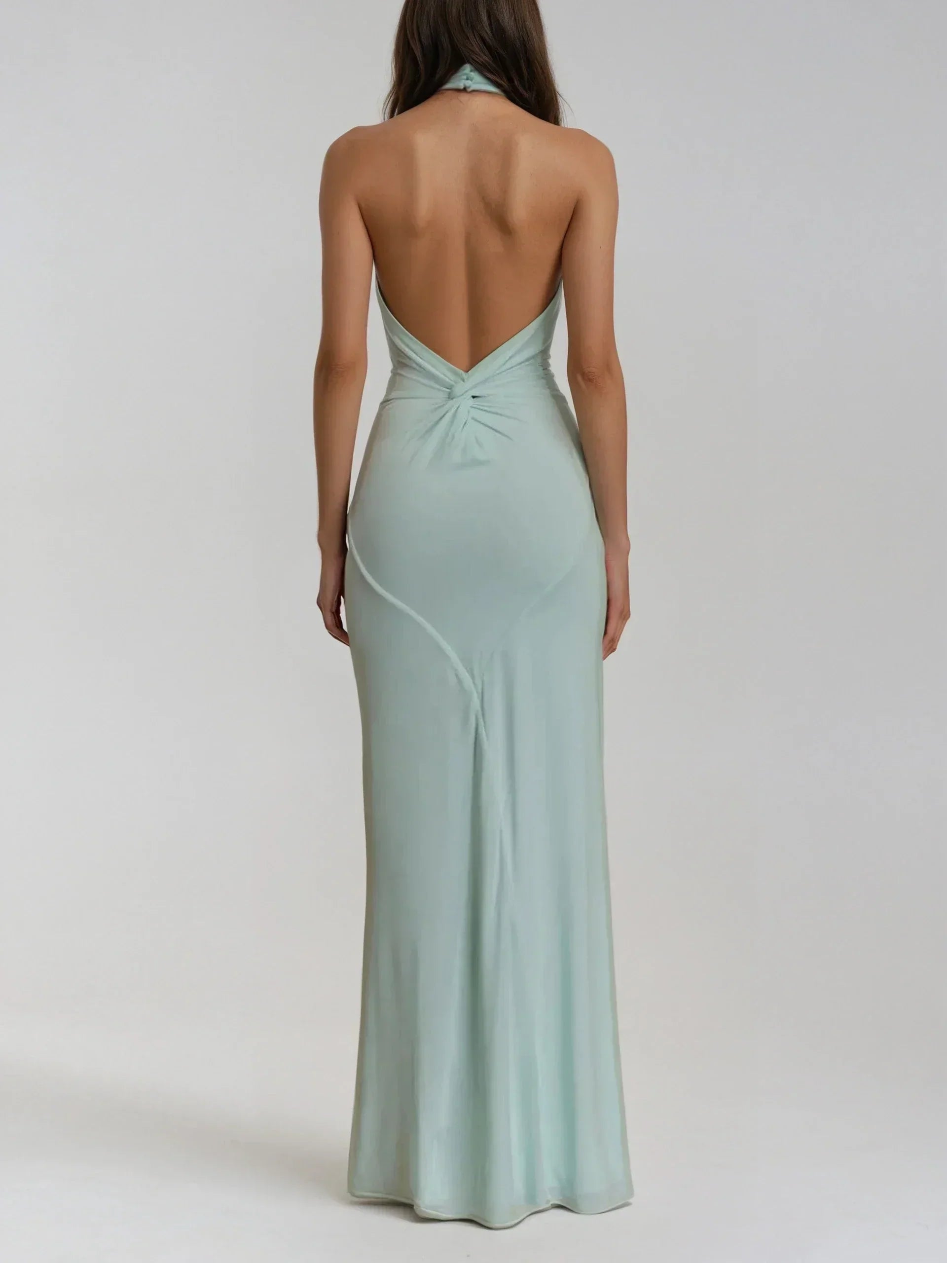 Jaiga - Halter Maxi Dress for Summer Elegance