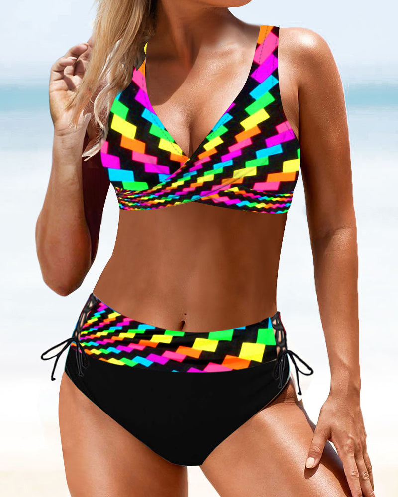 Sueshi - Vibrant Colorful Bikini